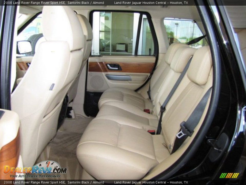 Rear Seat of 2008 Land Rover Range Rover Sport HSE Photo #4