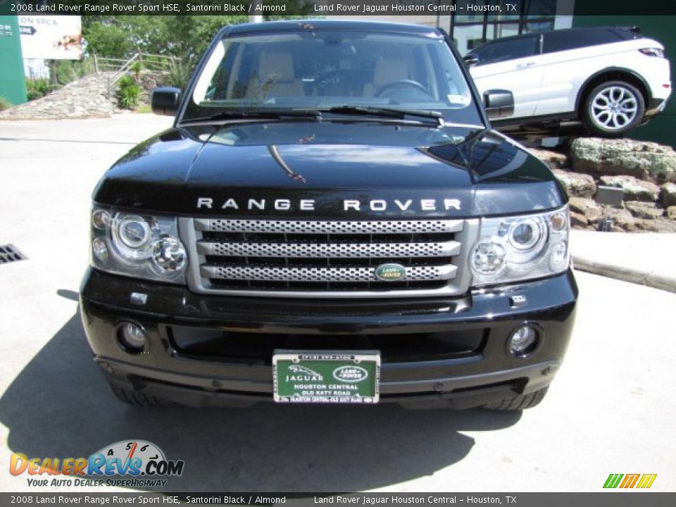 2008 Land Rover Range Rover Sport HSE Santorini Black / Almond Photo #6