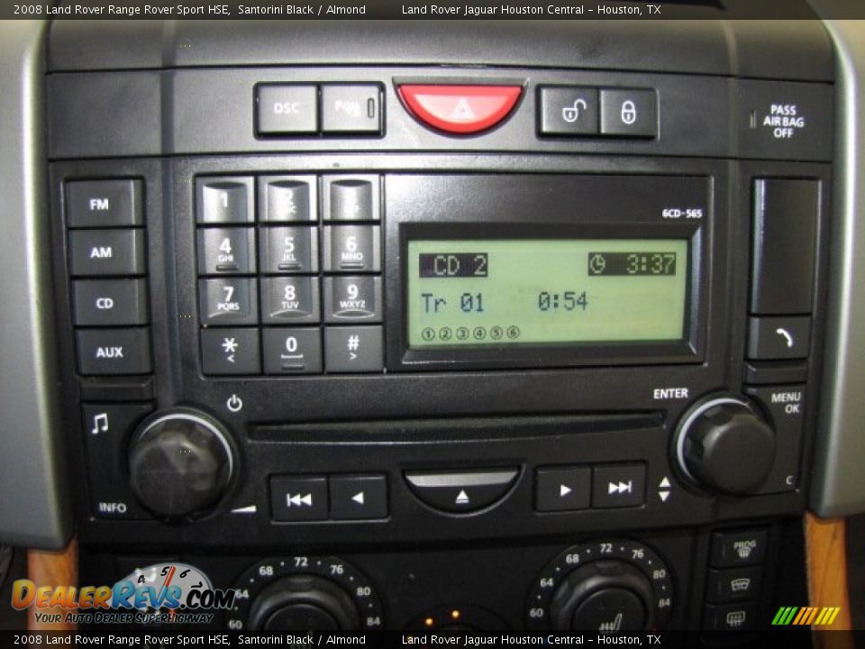 Audio System of 2008 Land Rover Range Rover Sport HSE Photo #20