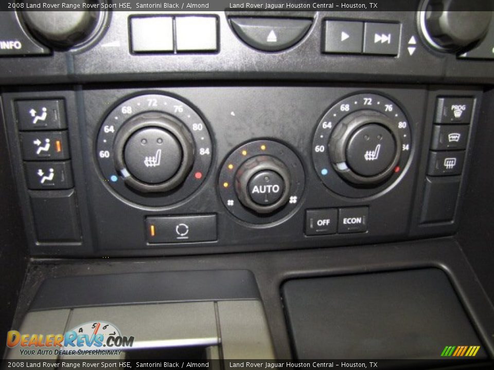 Controls of 2008 Land Rover Range Rover Sport HSE Photo #21
