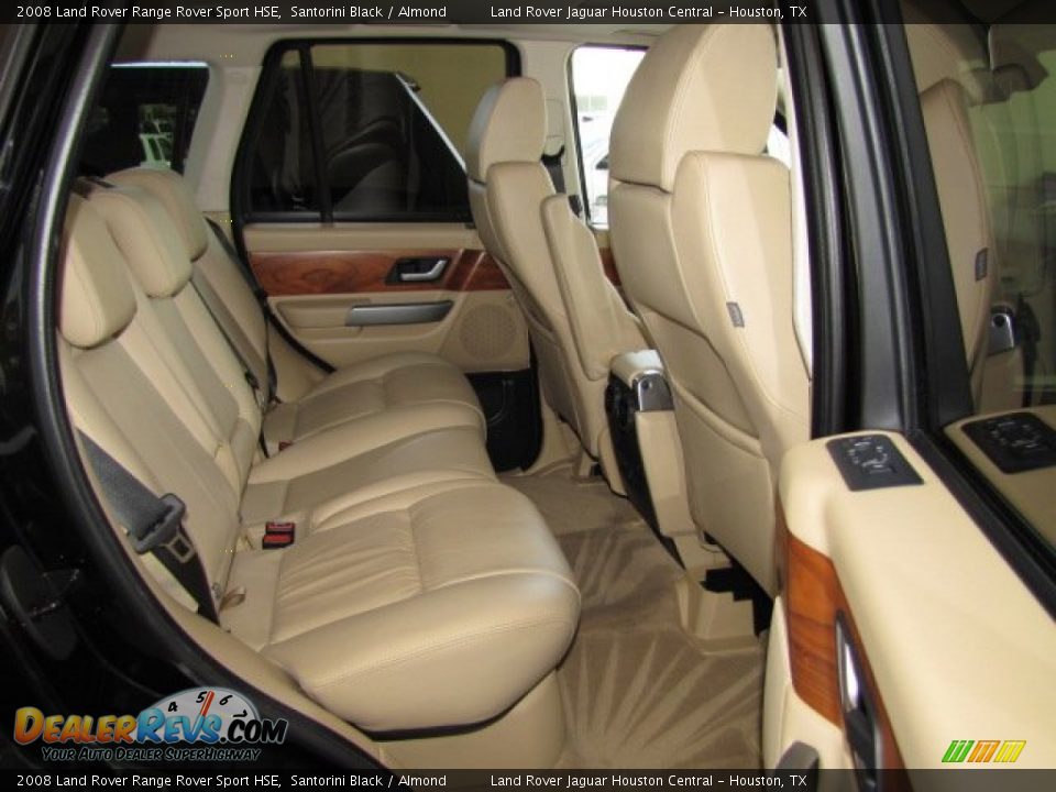 2008 Land Rover Range Rover Sport HSE Santorini Black / Almond Photo #27