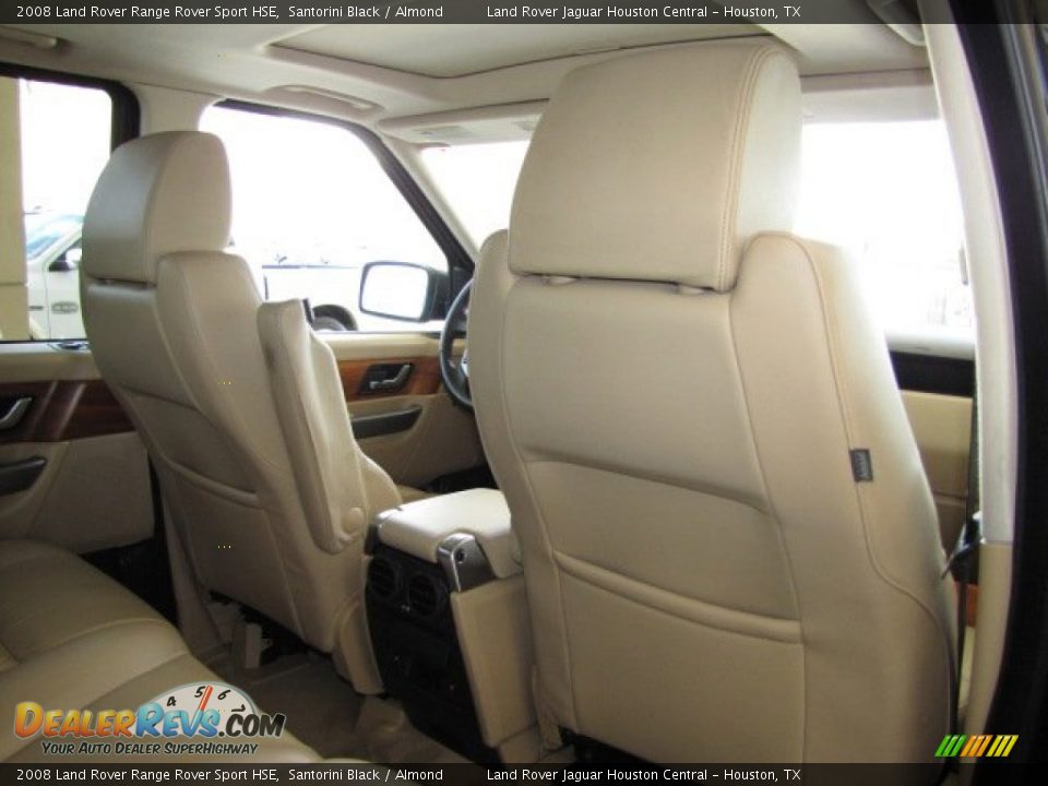2008 Land Rover Range Rover Sport HSE Santorini Black / Almond Photo #28