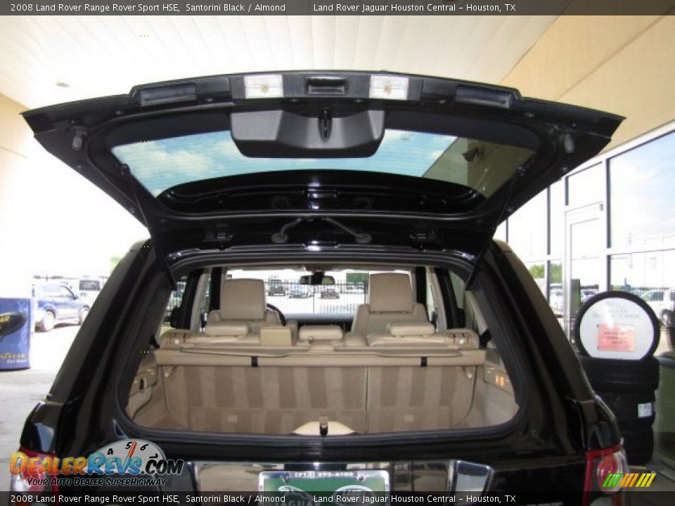 2008 Land Rover Range Rover Sport HSE Santorini Black / Almond Photo #30