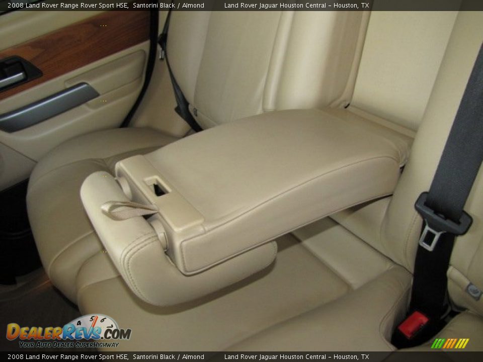 2008 Land Rover Range Rover Sport HSE Santorini Black / Almond Photo #33