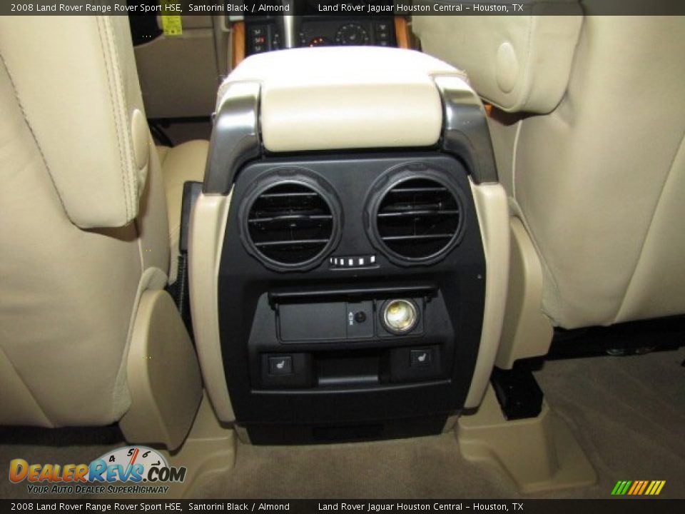 2008 Land Rover Range Rover Sport HSE Santorini Black / Almond Photo #34