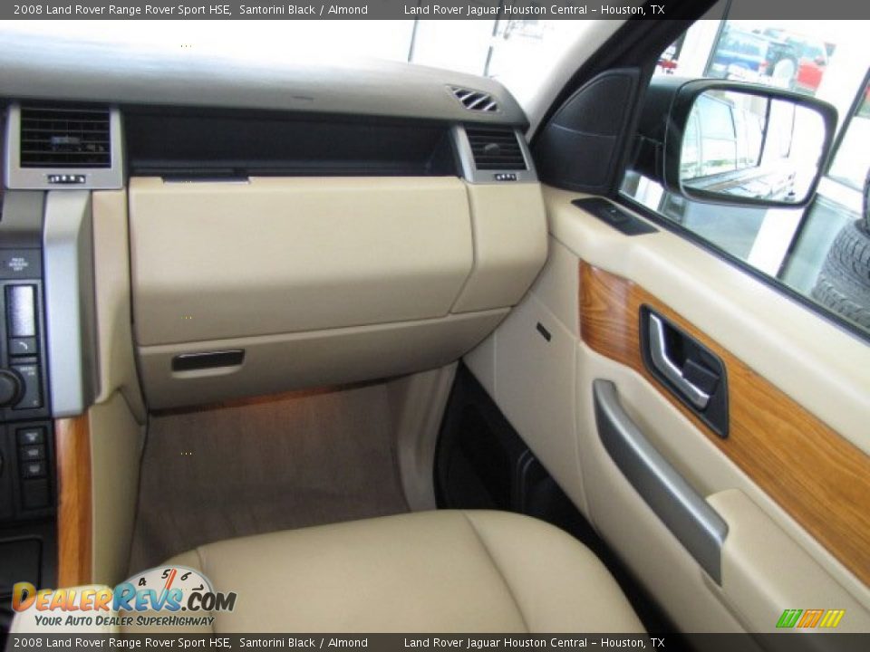 2008 Land Rover Range Rover Sport HSE Santorini Black / Almond Photo #35