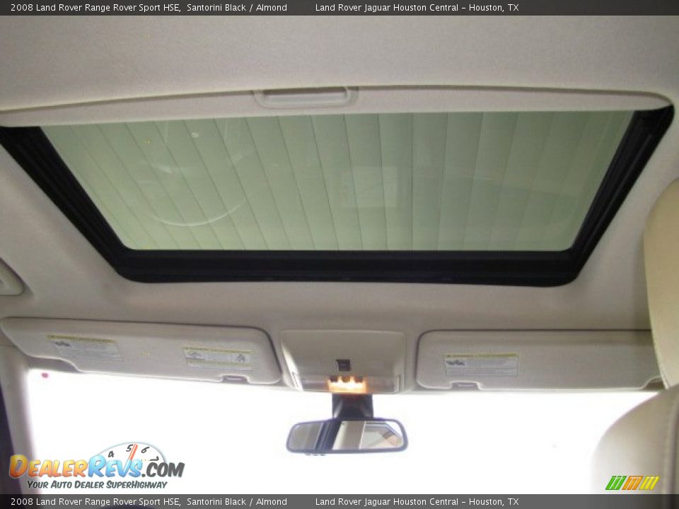 2008 Land Rover Range Rover Sport HSE Santorini Black / Almond Photo #36