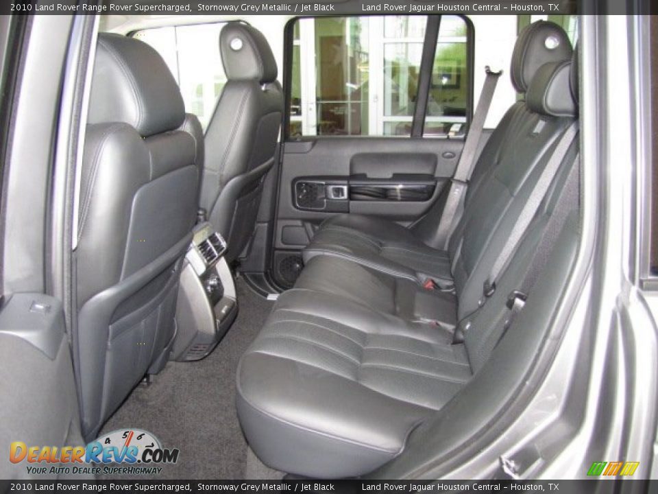 Rear Seat of 2010 Land Rover Range Rover Supercharged Photo #4