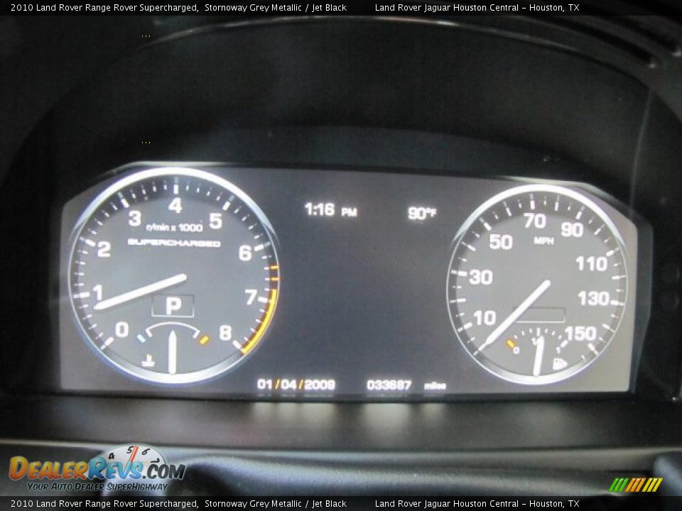 2010 Land Rover Range Rover Supercharged Gauges Photo #16