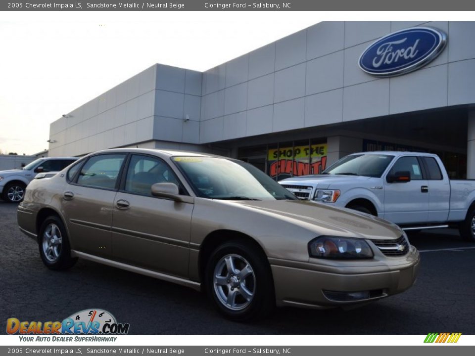 2005 Chevrolet Impala LS Sandstone Metallic / Neutral Beige Photo #1