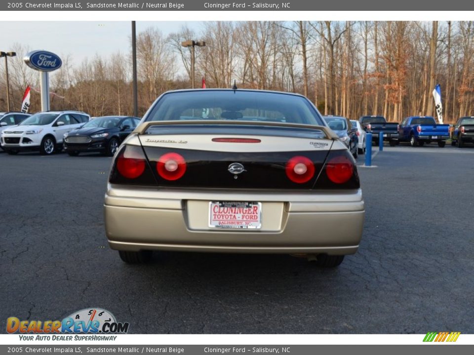 2005 Chevrolet Impala LS Sandstone Metallic / Neutral Beige Photo #4