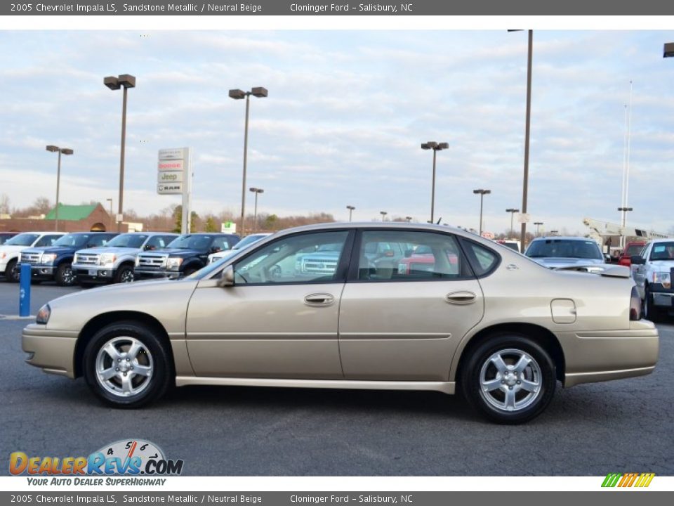 2005 Chevrolet Impala LS Sandstone Metallic / Neutral Beige Photo #5