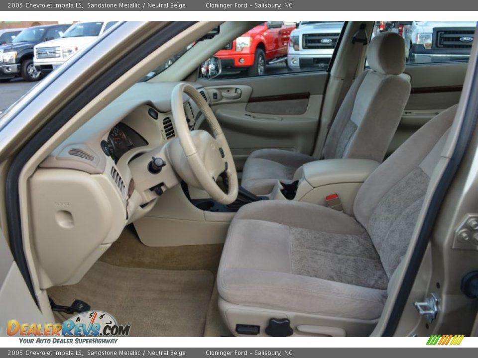 2005 Chevrolet Impala LS Sandstone Metallic / Neutral Beige Photo #10