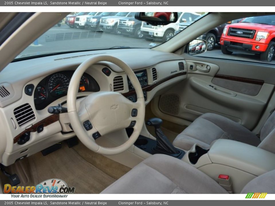 2005 Chevrolet Impala LS Sandstone Metallic / Neutral Beige Photo #11