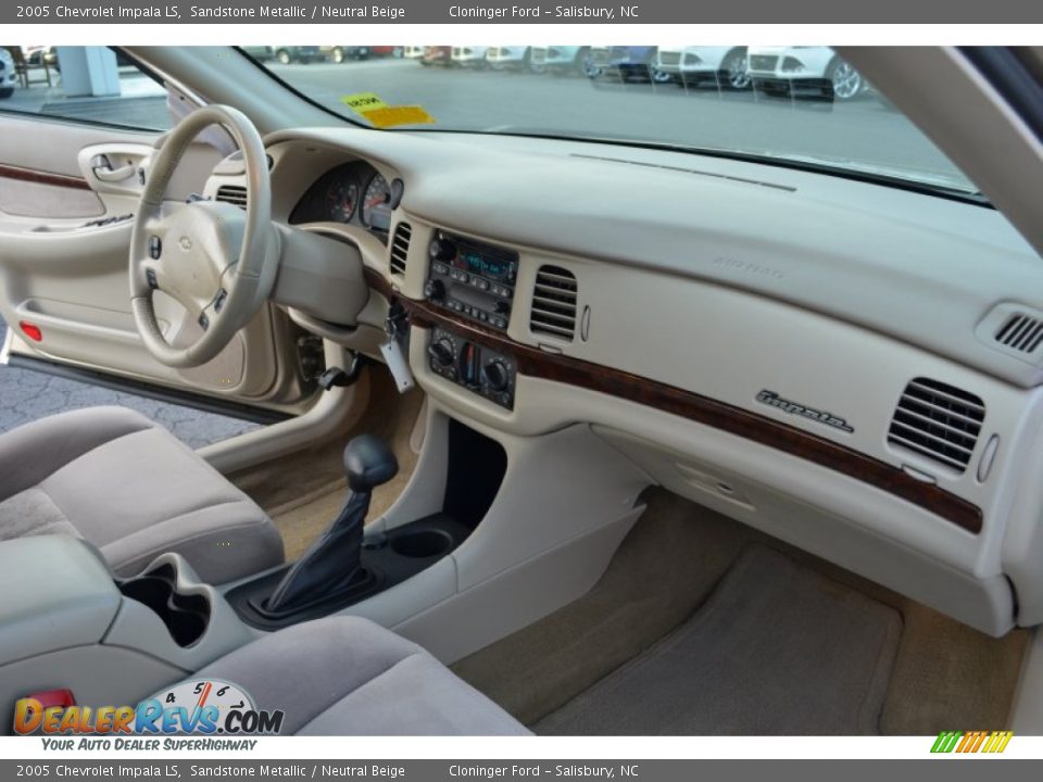 2005 Chevrolet Impala LS Sandstone Metallic / Neutral Beige Photo #16
