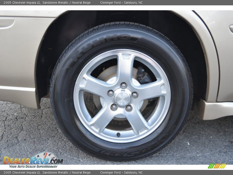 2005 Chevrolet Impala LS Sandstone Metallic / Neutral Beige Photo #19