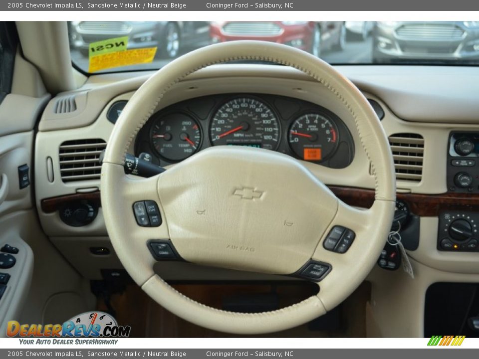 2005 Chevrolet Impala LS Sandstone Metallic / Neutral Beige Photo #21