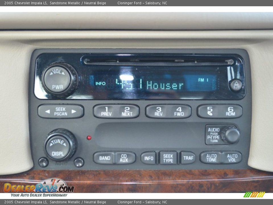 2005 Chevrolet Impala LS Sandstone Metallic / Neutral Beige Photo #26
