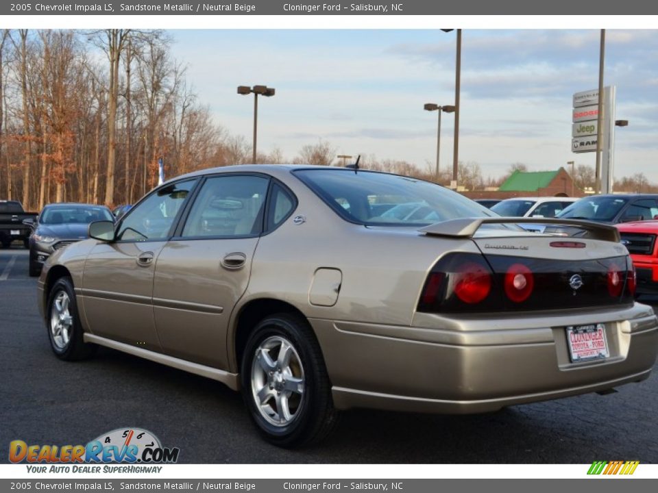 2005 Chevrolet Impala LS Sandstone Metallic / Neutral Beige Photo #31