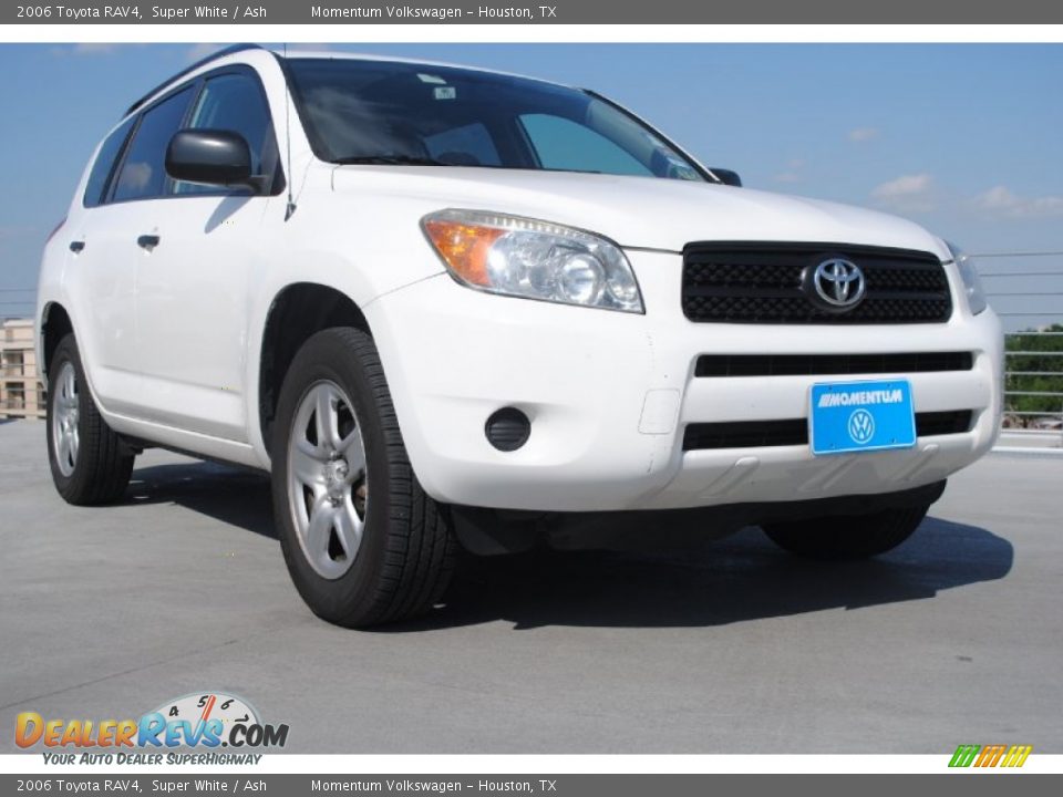 2006 Toyota RAV4 Super White / Ash Photo #1