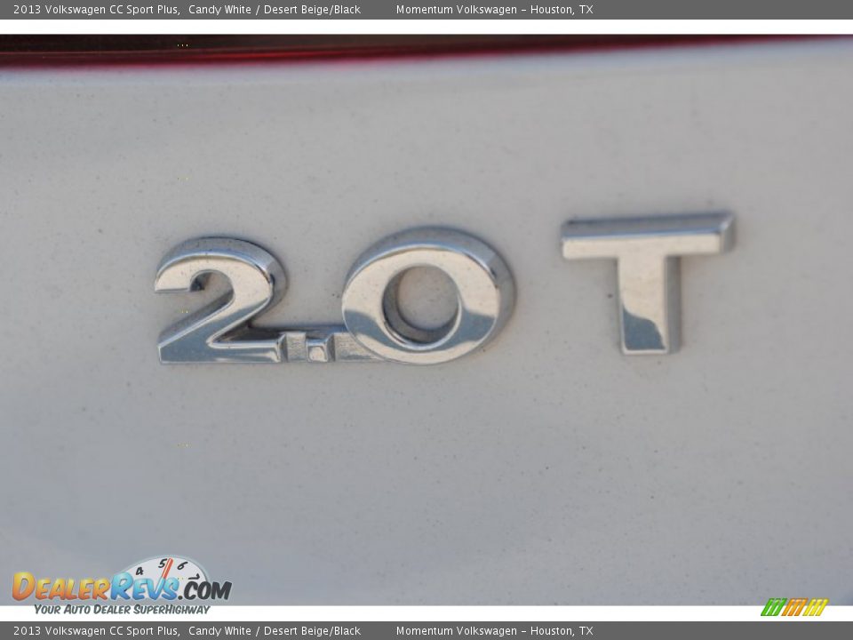 2013 Volkswagen CC Sport Plus Candy White / Desert Beige/Black Photo #8