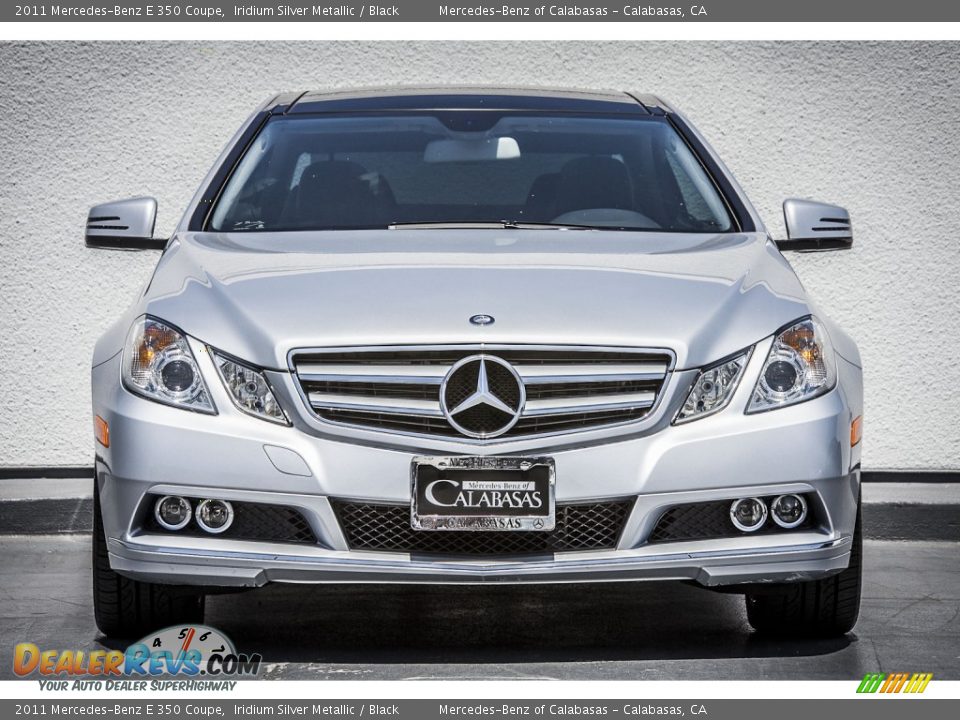 2011 Mercedes-Benz E 350 Coupe Iridium Silver Metallic / Black Photo #2
