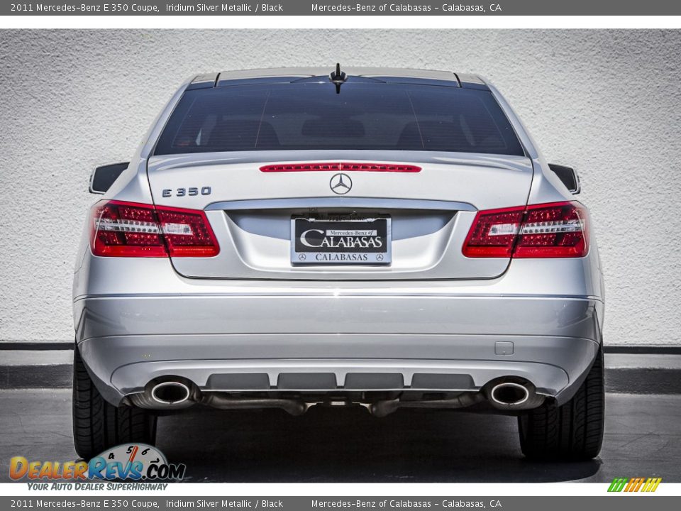 2011 Mercedes-Benz E 350 Coupe Iridium Silver Metallic / Black Photo #3