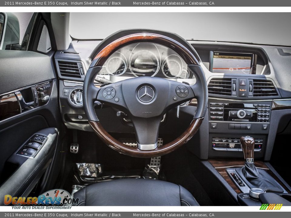 2011 Mercedes-Benz E 350 Coupe Iridium Silver Metallic / Black Photo #4