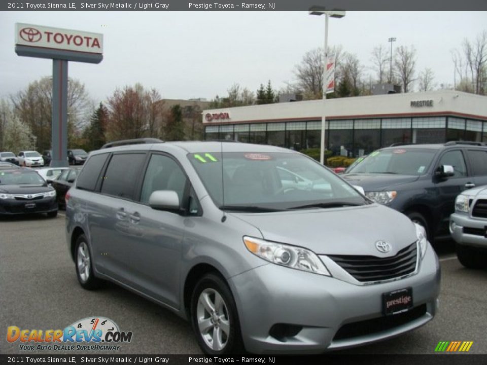 2011 Toyota Sienna LE Silver Sky Metallic / Light Gray Photo #1
