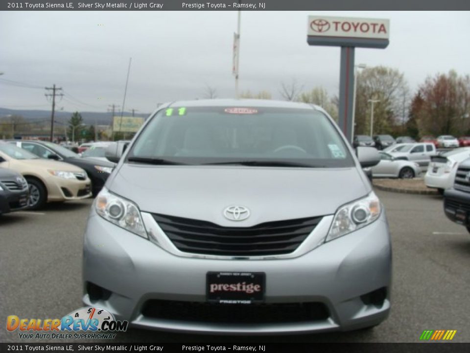 2011 Toyota Sienna LE Silver Sky Metallic / Light Gray Photo #2