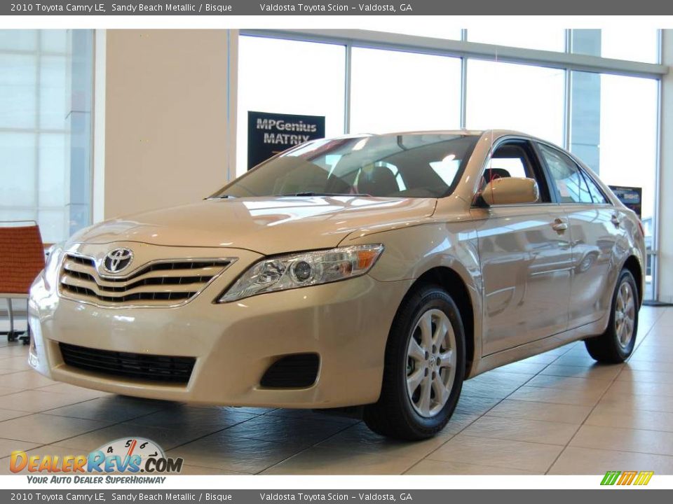 2010 Toyota Camry LE Sandy Beach Metallic / Bisque Photo #1