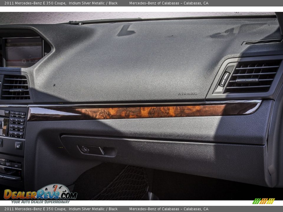 2011 Mercedes-Benz E 350 Coupe Iridium Silver Metallic / Black Photo #22