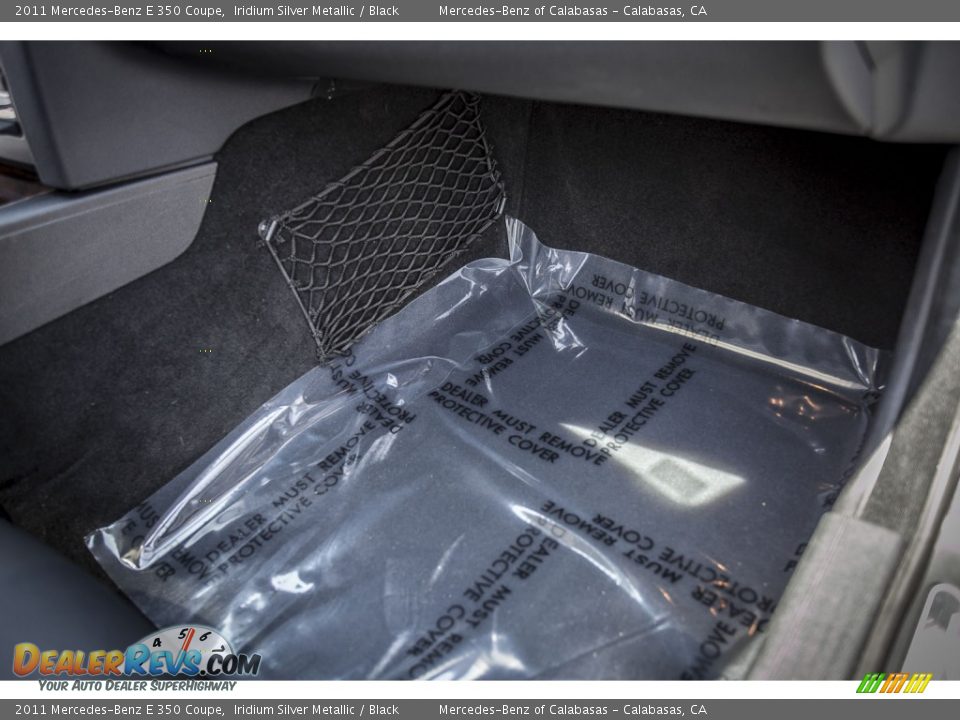 2011 Mercedes-Benz E 350 Coupe Iridium Silver Metallic / Black Photo #23