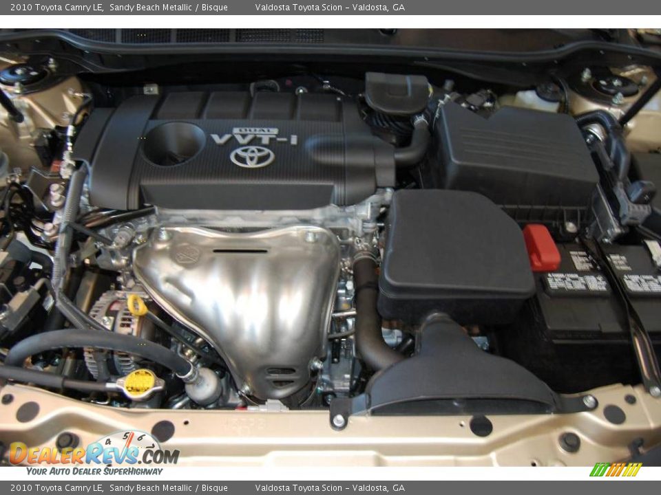 2010 Toyota Camry LE Sandy Beach Metallic / Bisque Photo #9