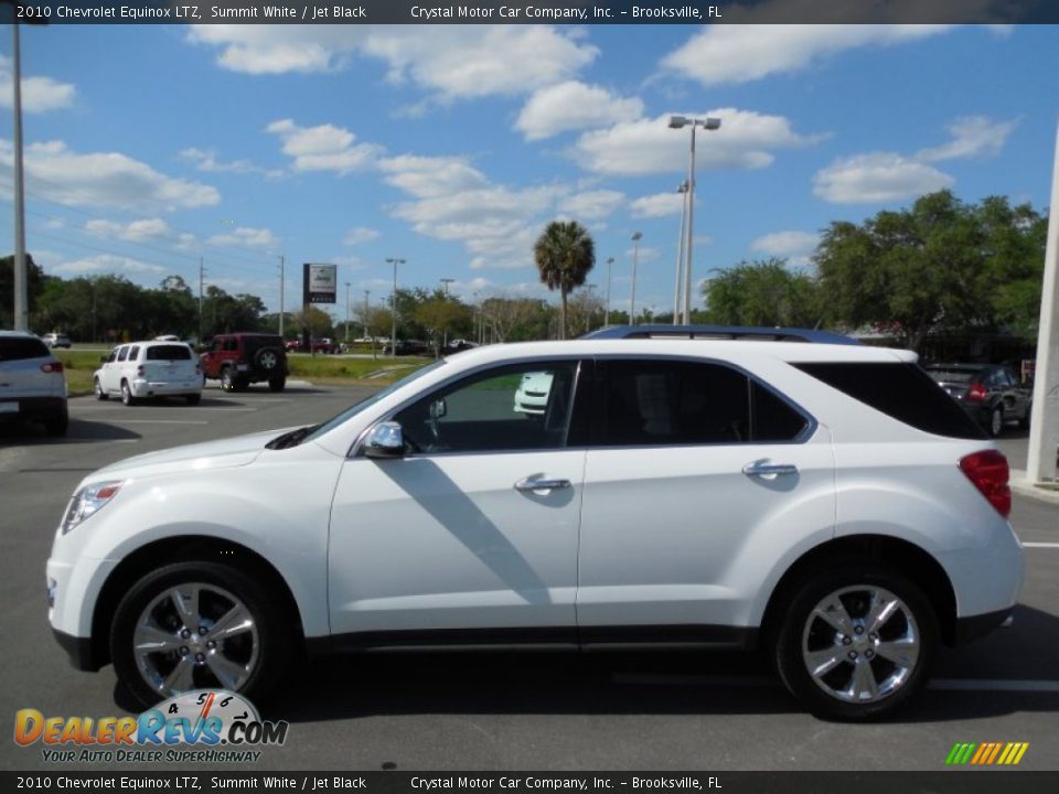2010 Chevrolet Equinox LTZ Summit White / Jet Black Photo #2