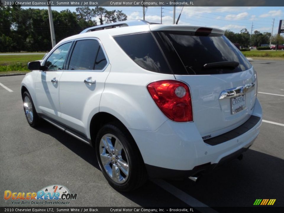 2010 Chevrolet Equinox LTZ Summit White / Jet Black Photo #3