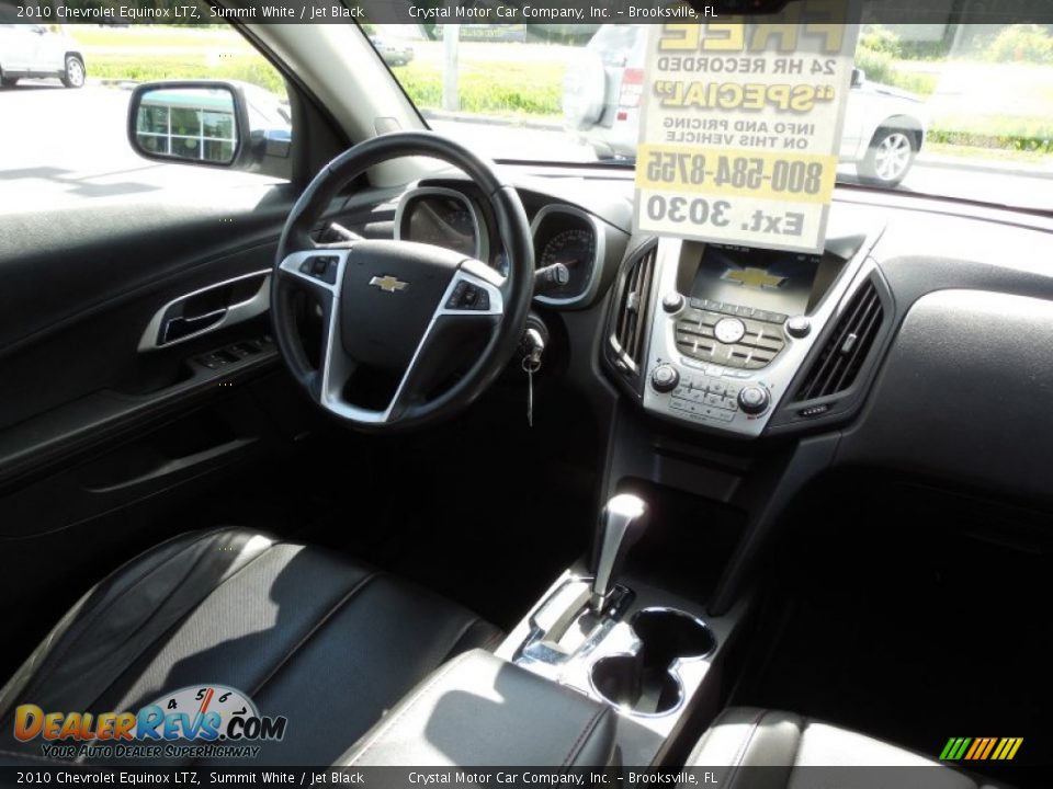 2010 Chevrolet Equinox LTZ Summit White / Jet Black Photo #12