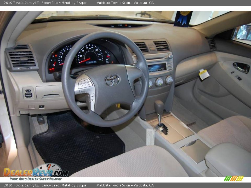 2010 Toyota Camry LE Sandy Beach Metallic / Bisque Photo #11