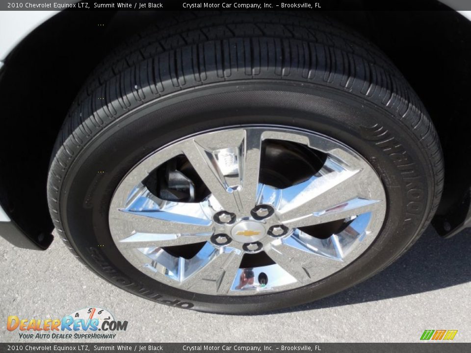 2010 Chevrolet Equinox LTZ Summit White / Jet Black Photo #15