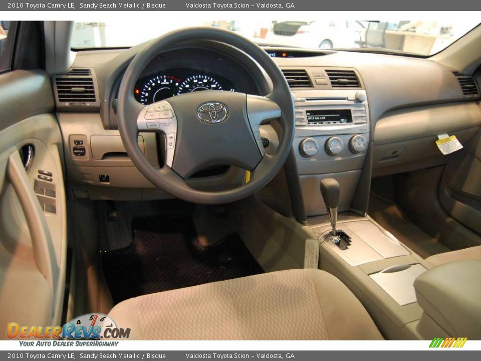 2010 Toyota Camry LE Sandy Beach Metallic / Bisque Photo #12