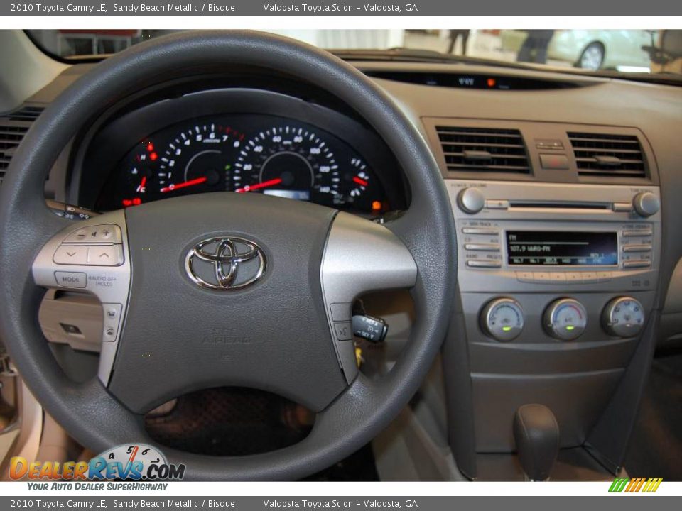 2010 Toyota Camry LE Sandy Beach Metallic / Bisque Photo #13