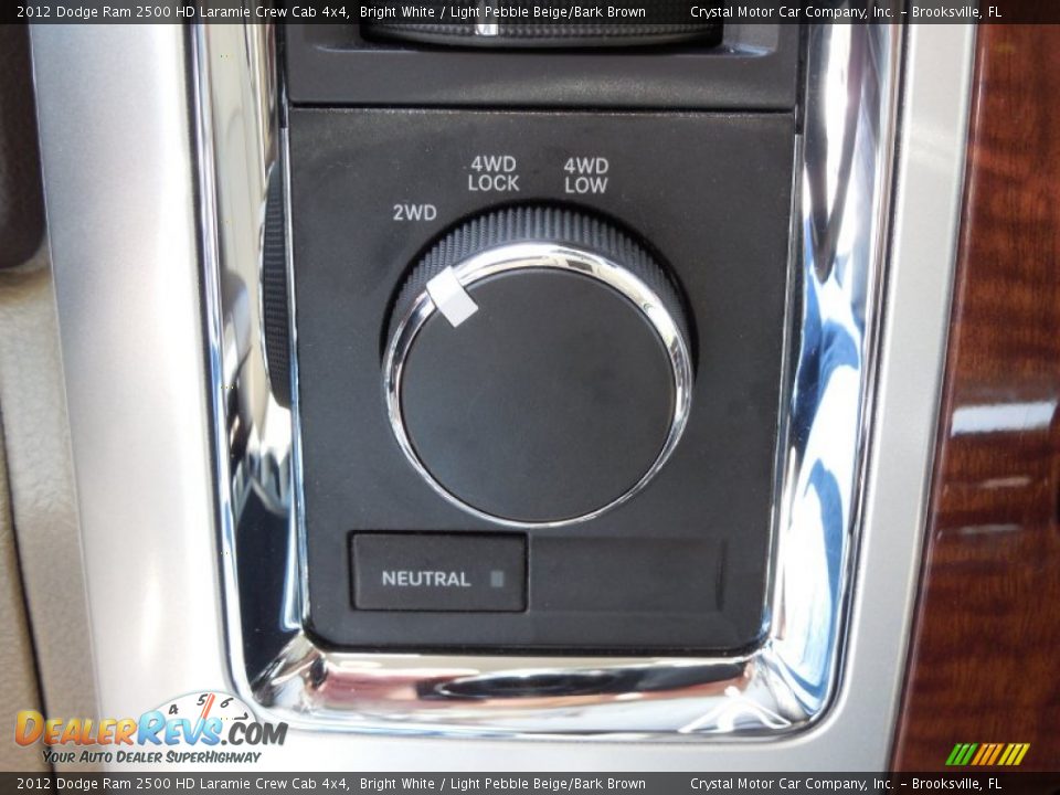 2012 Dodge Ram 2500 HD Laramie Crew Cab 4x4 Bright White / Light Pebble Beige/Bark Brown Photo #22