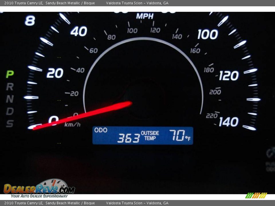 2010 Toyota Camry LE Sandy Beach Metallic / Bisque Photo #19