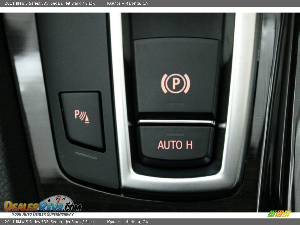 2011 BMW 5 Series 535i Sedan Jet Black / Black Photo #31