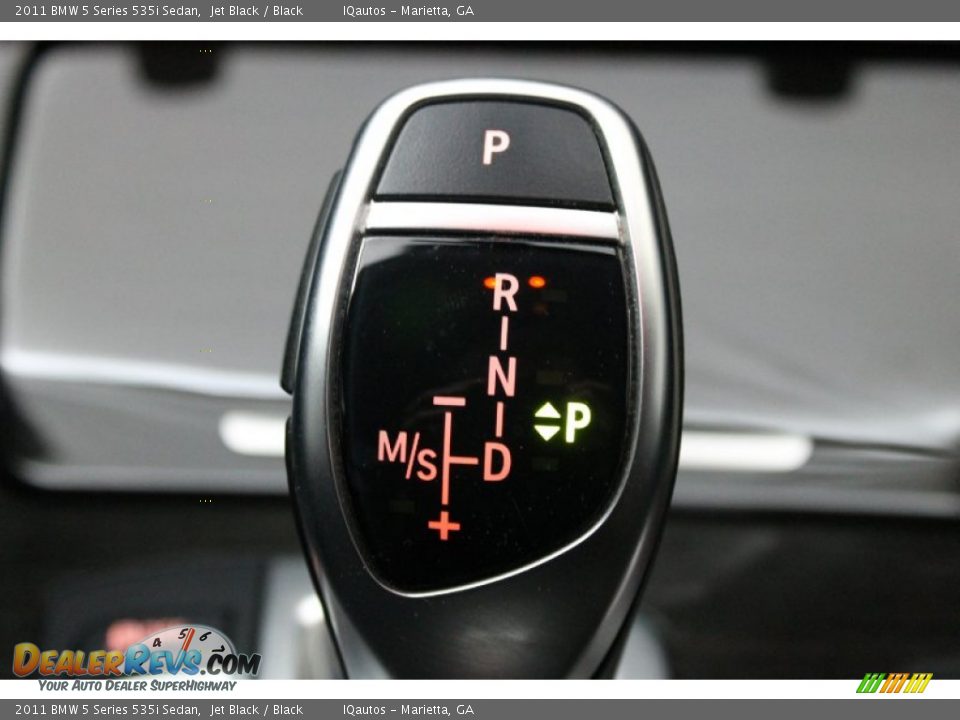 2011 BMW 5 Series 535i Sedan Jet Black / Black Photo #33