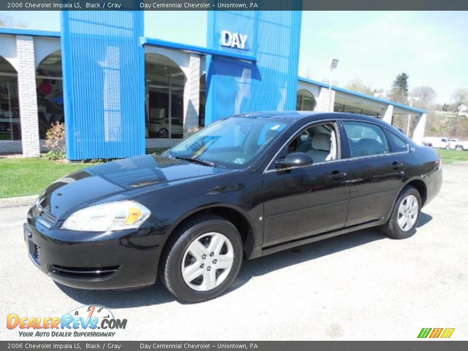 2006 Chevrolet Impala LS Black / Gray Photo #1