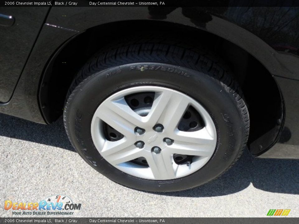2006 Chevrolet Impala LS Black / Gray Photo #3
