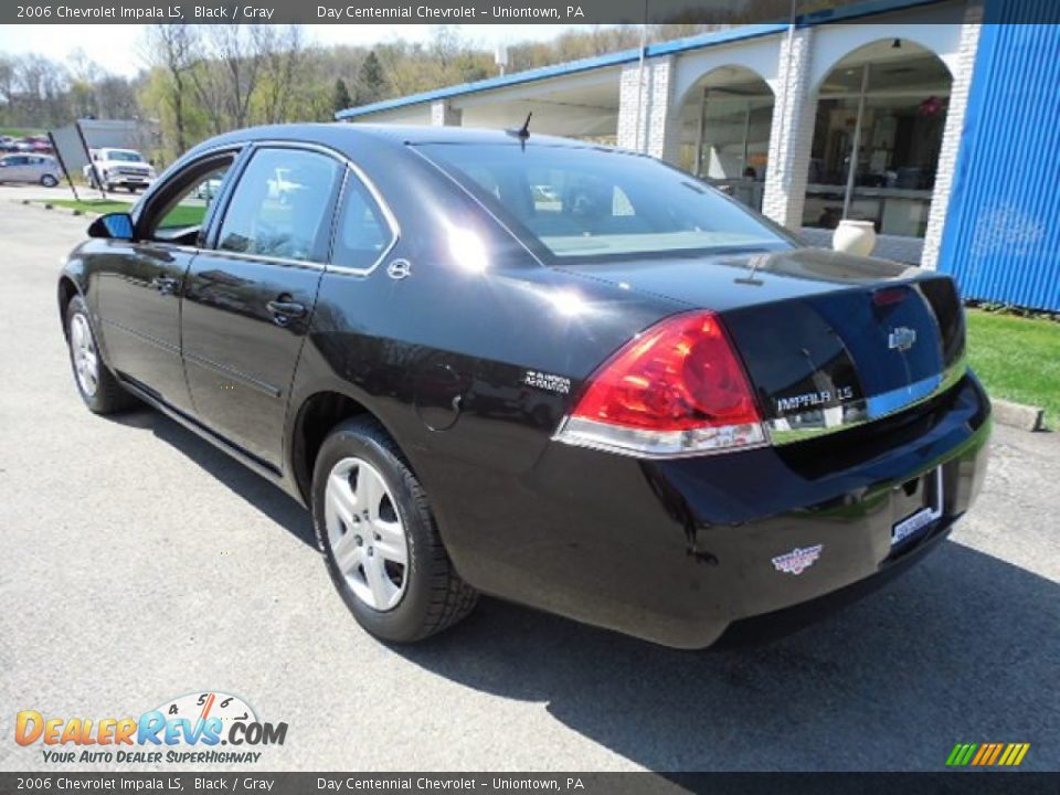 2006 Chevrolet Impala LS Black / Gray Photo #4