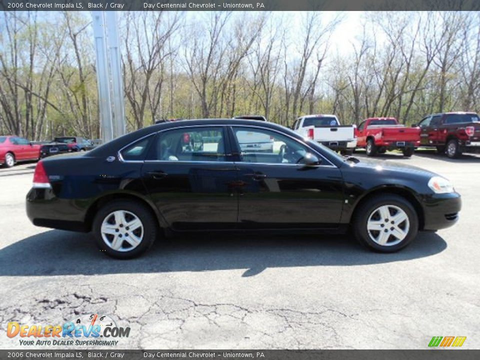 2006 Chevrolet Impala LS Black / Gray Photo #7