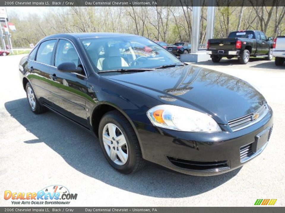 2006 Chevrolet Impala LS Black / Gray Photo #9